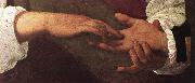 Caravaggio The Fortune Teller (detail) drgdf oil