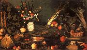 Caravaggio Still Life with Flowers Fruit china oil painting reproduction