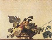 Caravaggio Basket of Fruit df oil