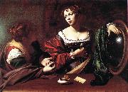 Caravaggio Martha and Mary Magdalene gg china oil painting reproduction