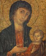 Cimabue The Madonna in Majesty (detail) fgjg china oil painting reproduction