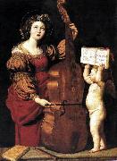 Domenichino St Cecilia dsw oil