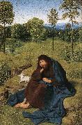 GAROFALO John the Baptist in the Wilderness fg oil