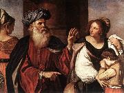 GUERCINO Abraham Casting Out Hagar and Ishmael sg china oil painting reproduction