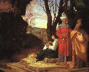 Giorgione The Three Philosophers dh china oil painting reproduction