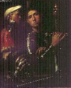 Portrait of Warrior with his Equerry sg