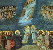 Giotto The Ascension oil on canvas