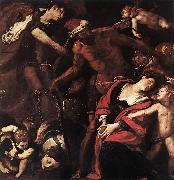 MORAZZONE Martyrdom of Sts Seconda and Rufina dsh oil