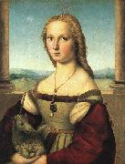 Raphael The Woman with the Unicorn china oil painting reproduction