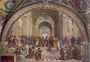 Raphael The School of Athens oil