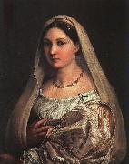 Raphael La Donna Velata oil