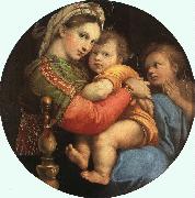 Raphael THE MADONNA OF THE CHAIR or Madonna della Sedia china oil painting reproduction