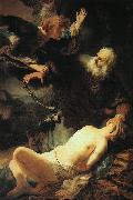 Rembrandt The Sacrifice of Isaac china oil painting reproduction