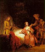 Rembrandt Joseph Accused by Potiphar's Wife china oil painting reproduction