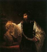 Rembrandt Aristotle with a Bust of Homer china oil painting reproduction