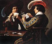 ROMBOUTS, Theodor The Card Players  at china oil painting reproduction