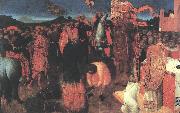 SASSETTA Death of the Heretic on the Bonfire af china oil painting reproduction