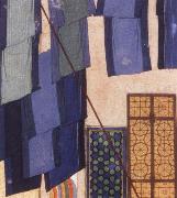 Details from Caliph al Ma mun in his bath Bihzad