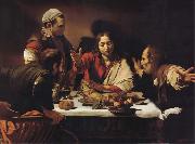 Caravaggio The Supper at Emmaus painting