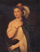 Titian Portrait of a Young Woman china oil painting reproduction