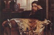 J.J.Tissot Portrait of a Gentleman china oil painting reproduction