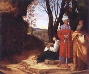 Giorgione The Three Philosophers china oil painting reproduction