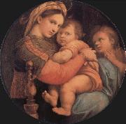 Raphael Madonna della Seggiola oil