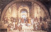 Raphael THe School of Athens china oil painting reproduction