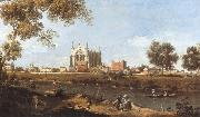 Canaletto Eton College oil