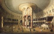 Canaletto London Interior of the Rotunda at Ranelagh oil on canvas