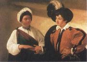 Caravaggio The Fortune-Teller oil painting picture wholesale