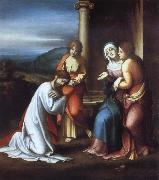 Correggio Christ Taking Leave of His Mother china oil painting reproduction