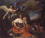 GUERCINO The Angel Appearing to Hagar and Ishmael china oil painting reproduction