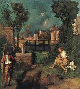 Giorgione Tempest china oil painting reproduction