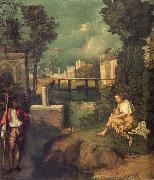 Giorgione THe Tempest china oil painting reproduction