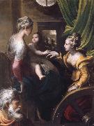 The Mystic Marriage of Saint Catherine PARMIGIANINO