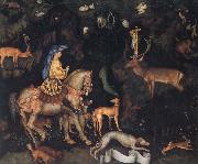 The Vision of Saint Eustace PISANELLO