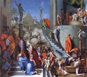 Pontormo Joseph with Jacob in Egypt china oil painting reproduction