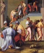 Pontormo Pharaoh Pardons the Butler and Ordes the Execution of the Baker china oil painting reproduction