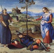 Raphael The Vision of a Knight china oil painting reproduction