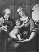 Raphael The Holy Family oil on canvas