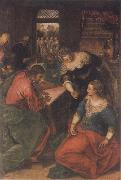 Tintoretto Christ in the House of Mary and Martha china oil painting reproduction