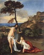 Titian Noli me Tangere oil on canvas