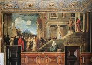 Titian Presentation of the Virgin at the Temple oil on canvas