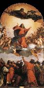 Titian The heaven speed of Maria oil on canvas