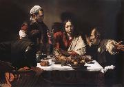 Caravaggio The meal in Emmaus china oil painting reproduction