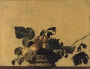 Caravaggio Fruits basket oil on canvas