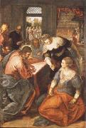 Tintoretto Christ in Maria and Marta china oil painting reproduction