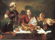 Caravaggio The Supper at Emmaus painting