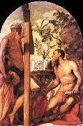 Tintoretto St Jerome and St Andrew china oil painting reproduction